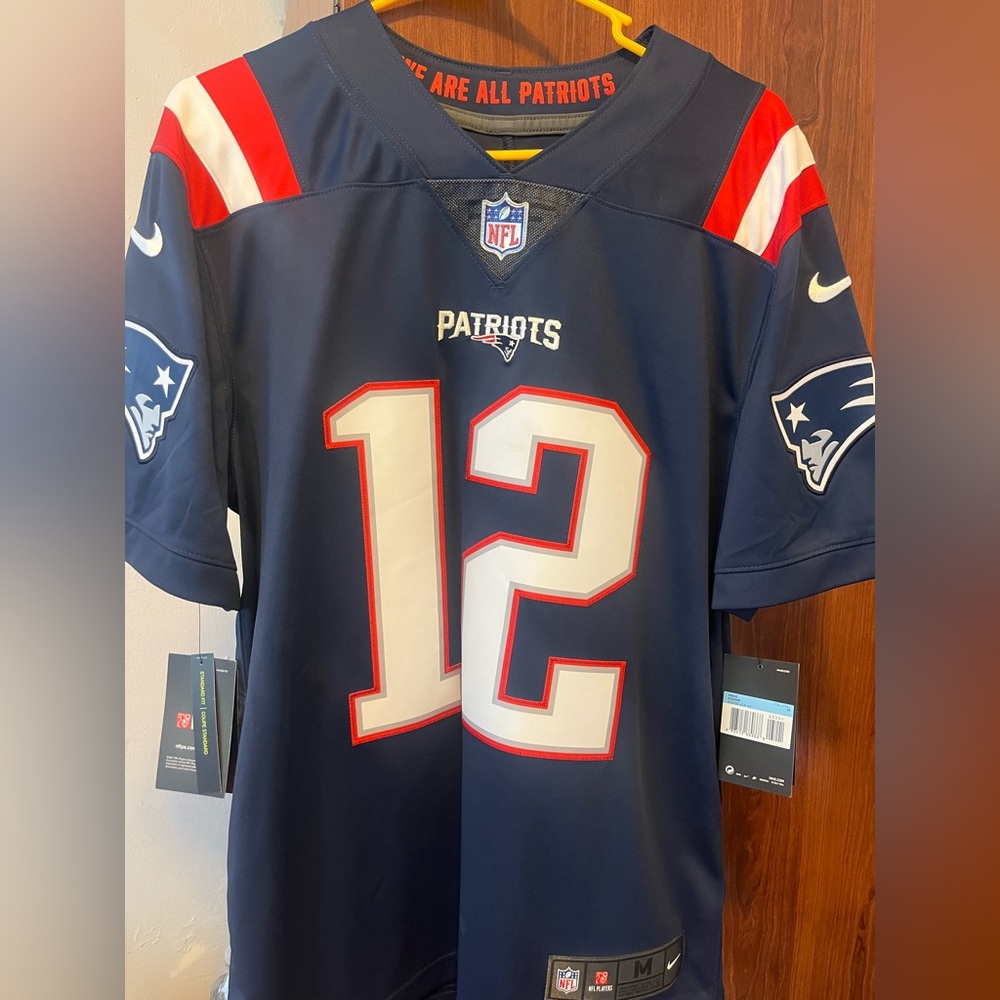 Nike Tom Brady Navy New England Patriots Vapor Untouchable Color Rush Jersey
